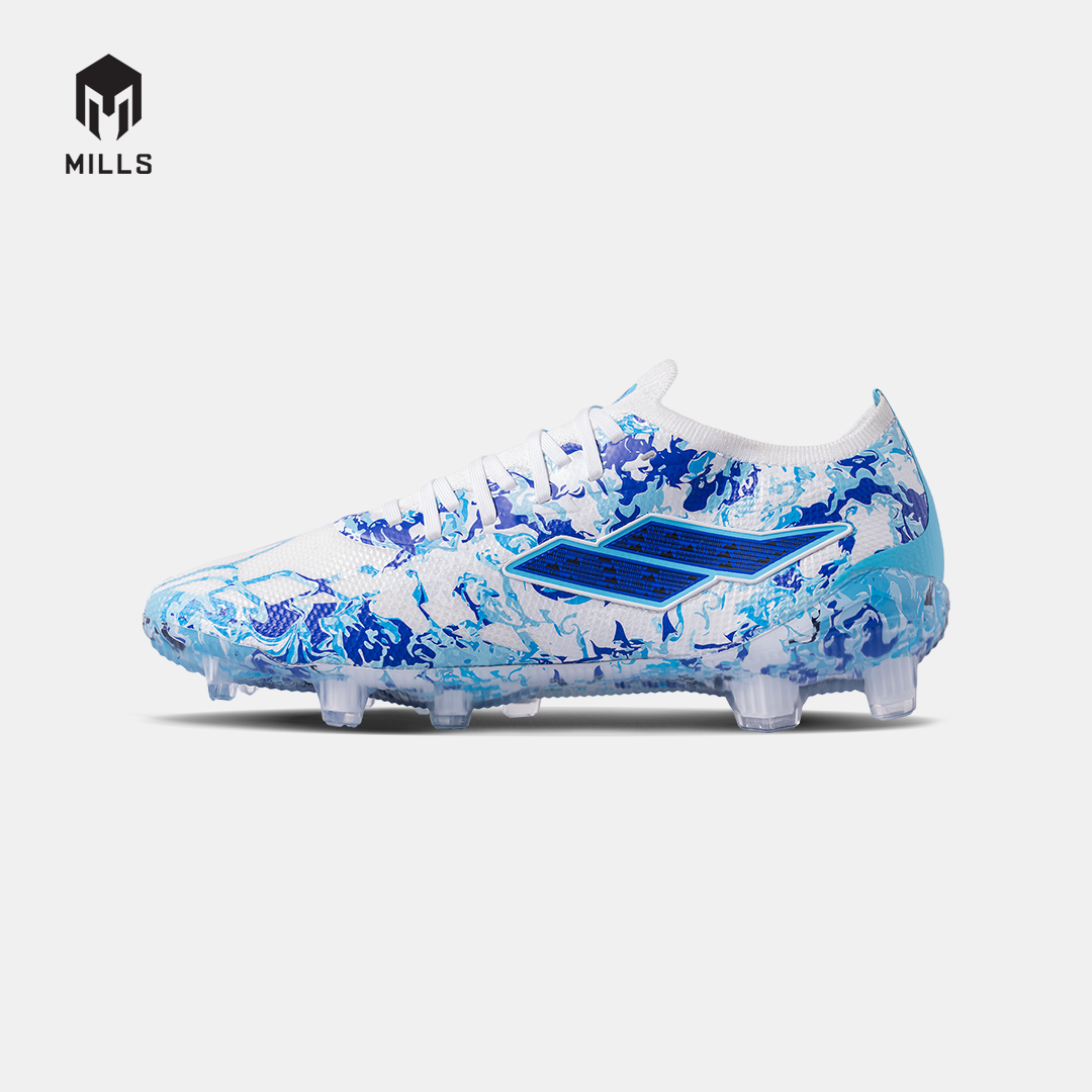 MILLS SEPATU SEPAKBOLA XYCLOPS KALDERA CHROME FG WHITE/NAVY/LT.BLUE 9306102