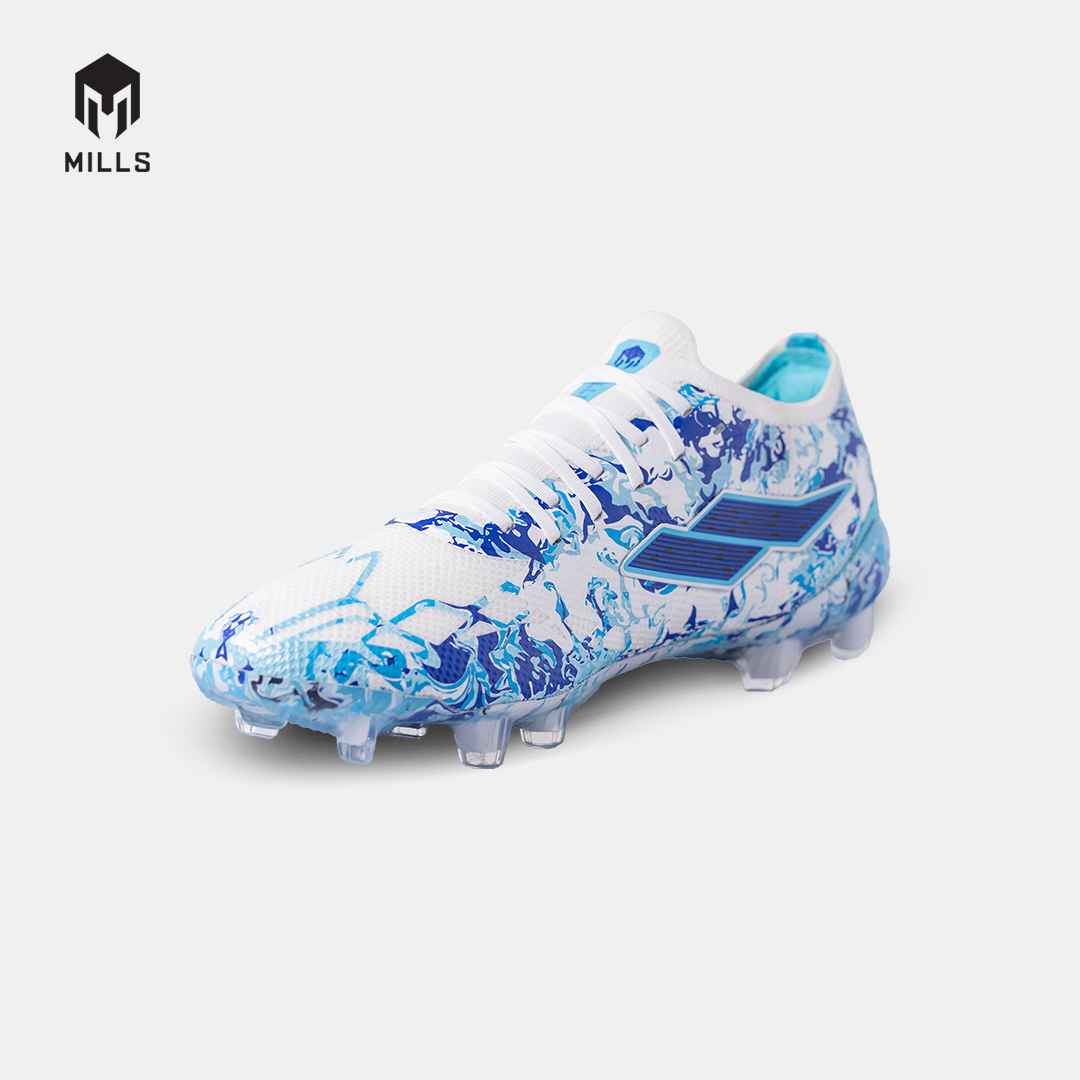 MILLS SEPATU SEPAKBOLA XYCLOPS KALDERA CHROME FG WHITE/NAVY/LT.BLUE 9306102