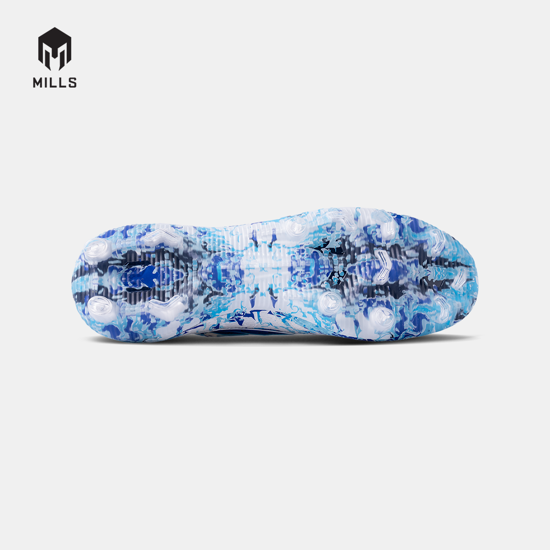 MILLS SEPATU SEPAKBOLA XYCLOPS KALDERA CHROME FG WHITE/NAVY/LT.BLUE 9306102