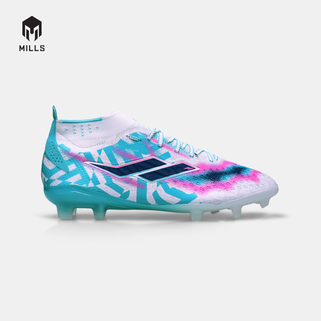 MILLS SEPATU SEPAKBOLA XYCLOPS STRIKEBLAST ELITE FG WHITE/TOSCA.BLUE/NAVY 9306404