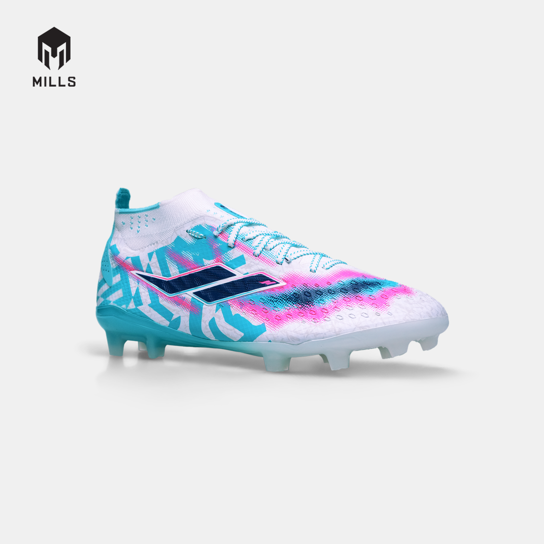 MILLS SEPATU SEPAKBOLA XYCLOPS STRIKEBLAST ELITE FG WHITE/TOSCA.BLUE/NAVY 9306404