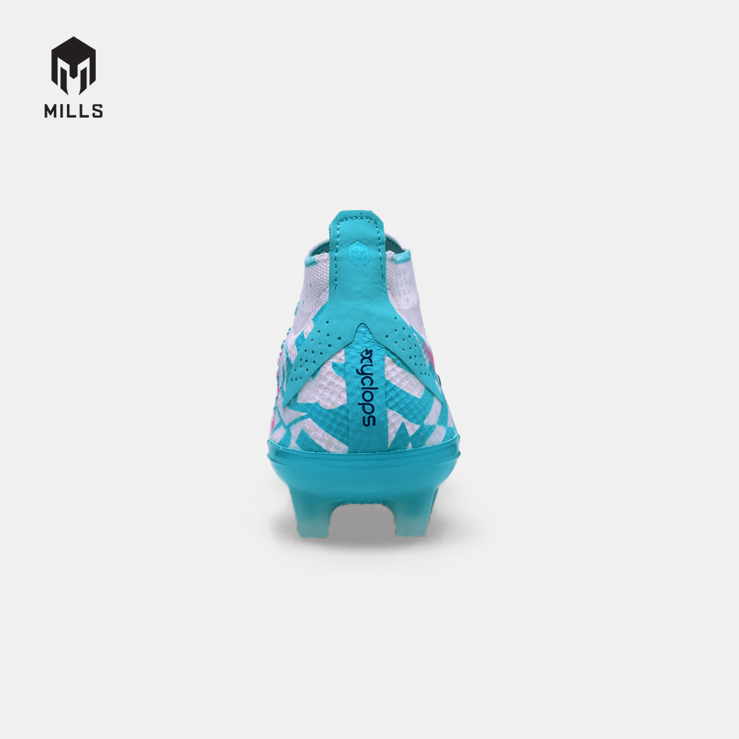 MILLS SEPATU SEPAKBOLA XYCLOPS STRIKEBLAST ELITE FG WHITE/TOSCA.BLUE/NAVY 9306404