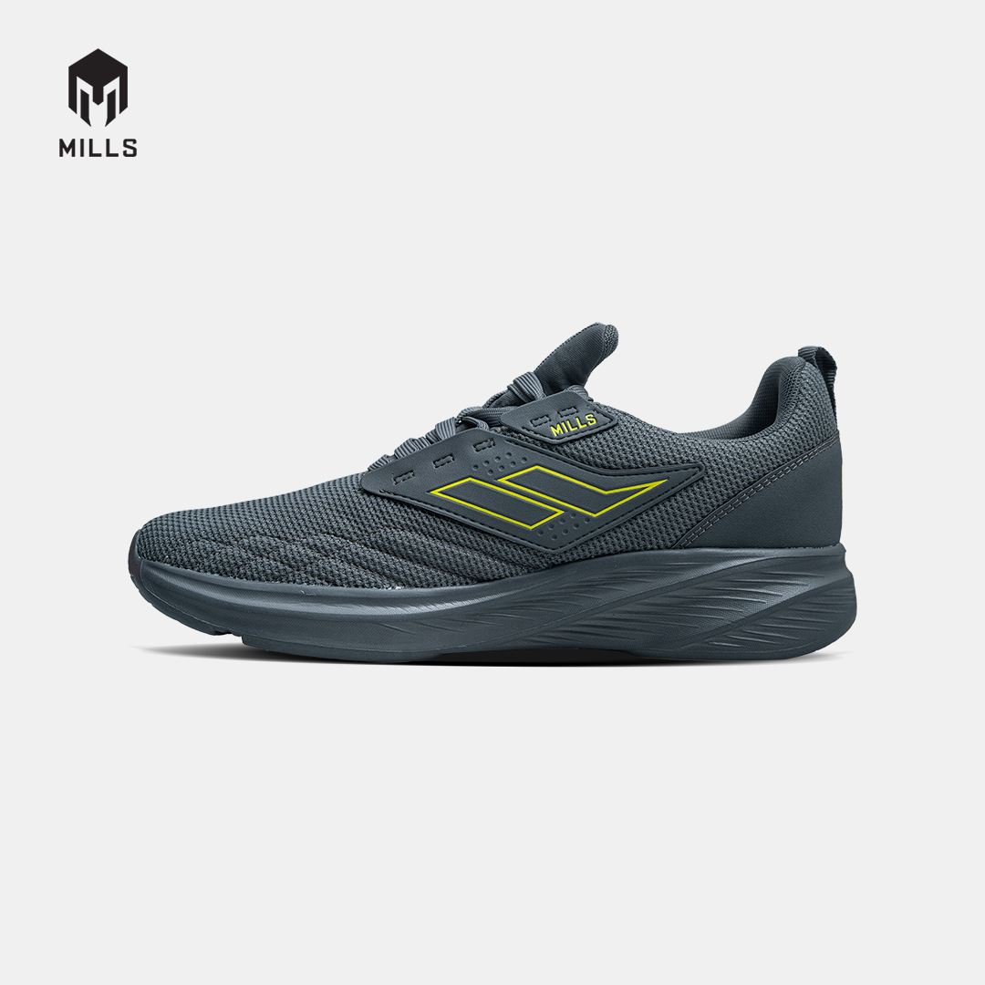 MILLS Sepatu Sportage CL Dk.Grey / Yellow 9701004