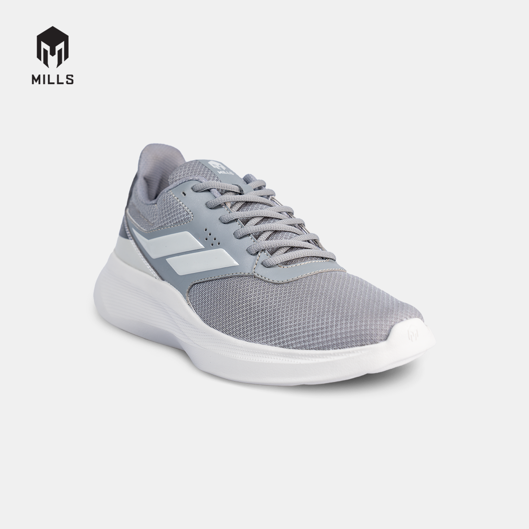 Mills Sepatu Sportstyle Shoes Echo Grey/Lt.Grey 9702303