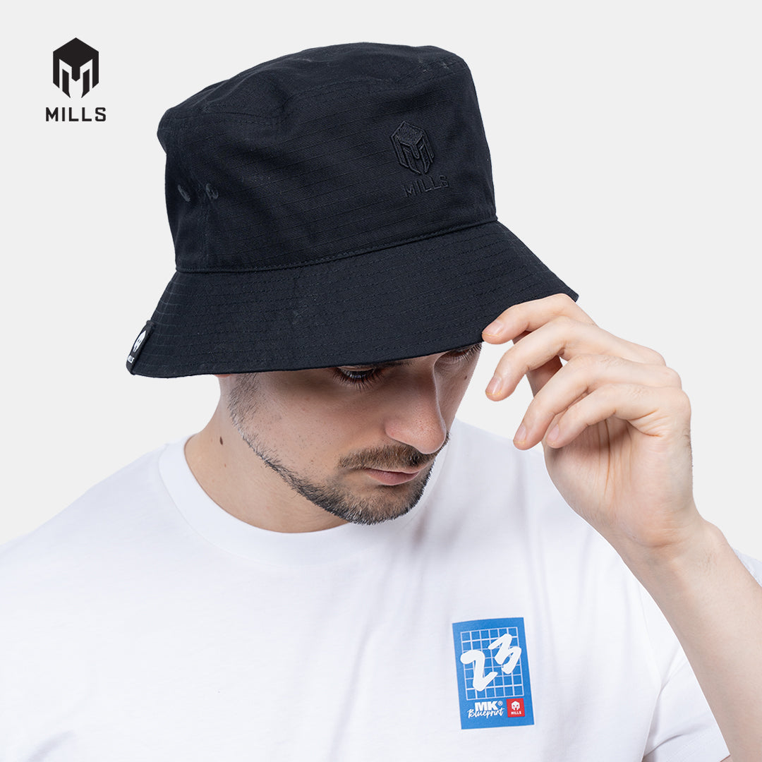 MILLS TOPI BUCKET HAT BLACK 09204091