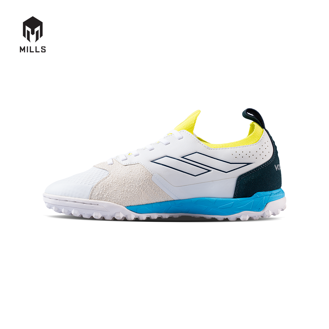 MILLS Sepatu Futsal Voltasala Pro Nemesis Turf Neon / White / Ocean Blue 9001503