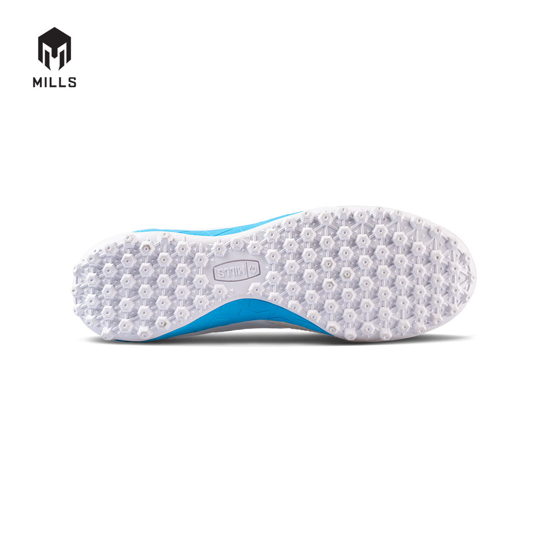 MILLS Sepatu Futsal Voltasala Pro Nemesis Turf Neon / White / Ocean Blue 9001503