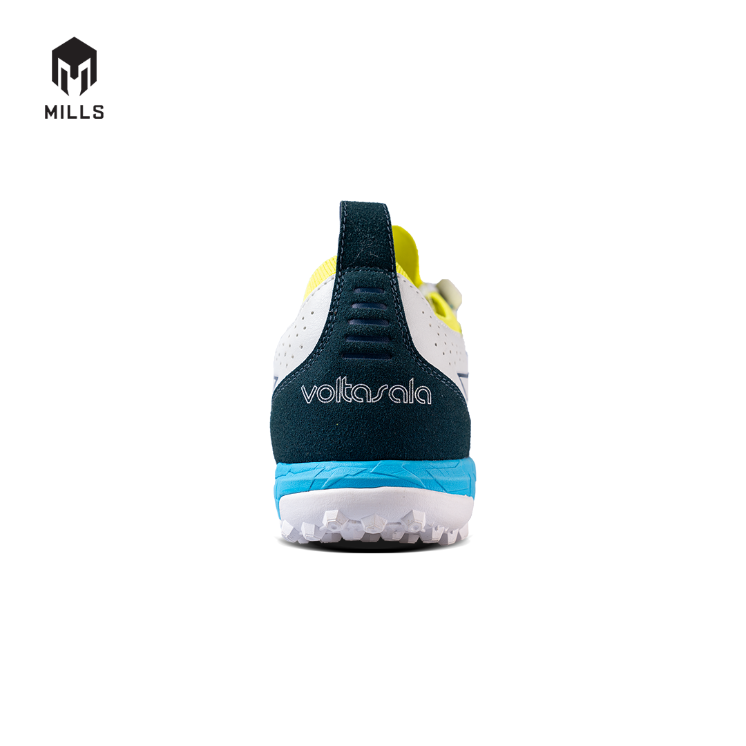 MILLS Sepatu Futsal Voltasala Pro Nemesis Turf Neon / White / Ocean Blue 9001503