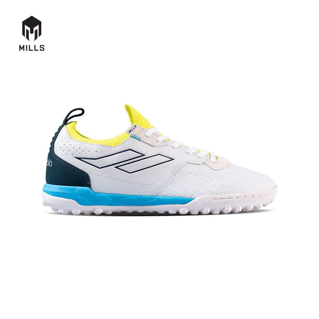 MILLS Sepatu Futsal Voltasala Pro Nemesis Turf Neon / White / Ocean Blue 9001503