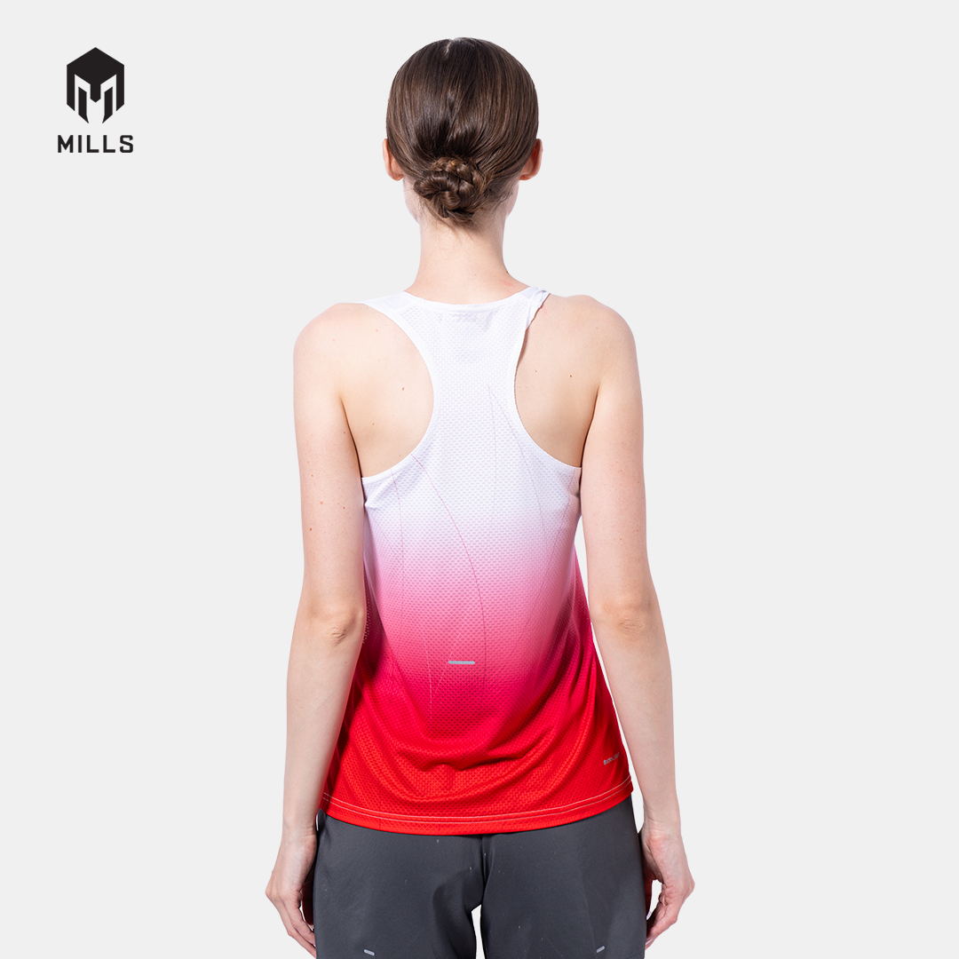 MILLS PASI AWAY RUNNING TANK TOP WOMEN WHITE 01100015