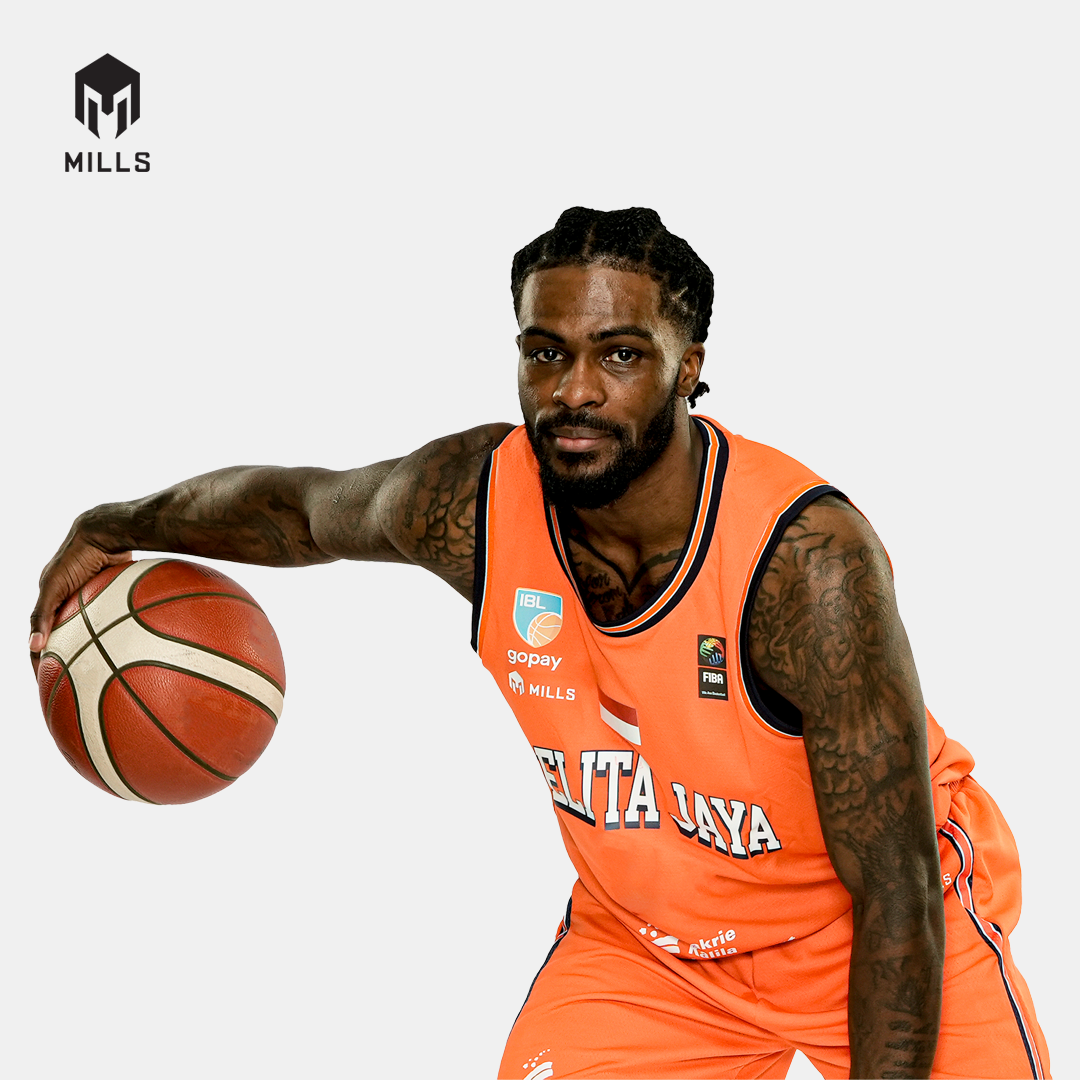 MILLS PELITA JAYA ALTERNATIVE BASKETBALL JERSEY ORANGE 26026PJ