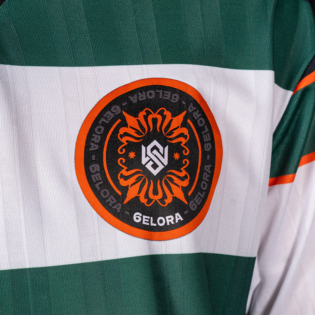 MILLS BAJU OLAHRAGA JERSEY SEPAKBOLA GELORA BLOKE CORE JERSEY WHITE GREEN 00100527