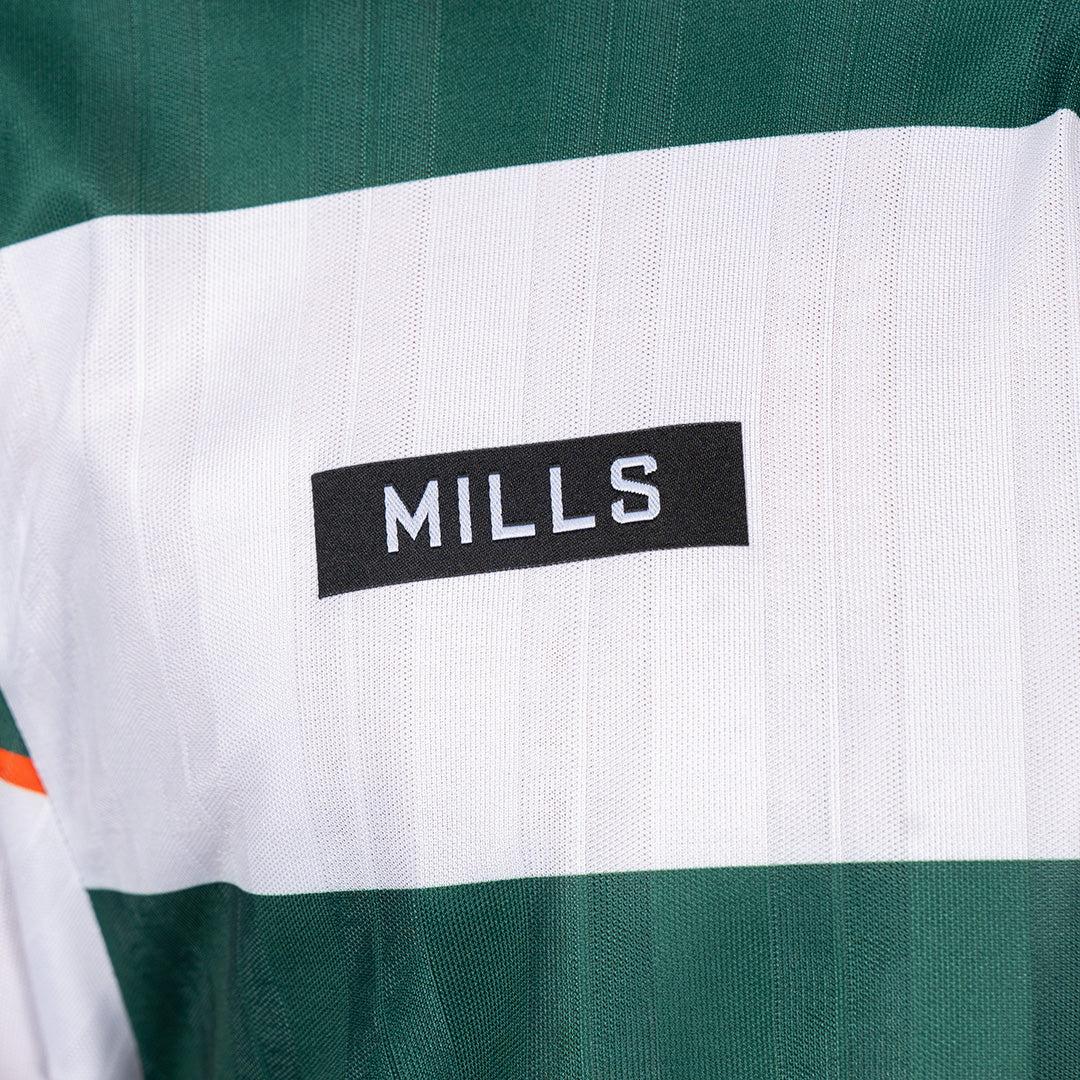 MILLS BAJU OLAHRAGA JERSEY SEPAKBOLA GELORA BLOKE CORE JERSEY WHITE GREEN 00100527