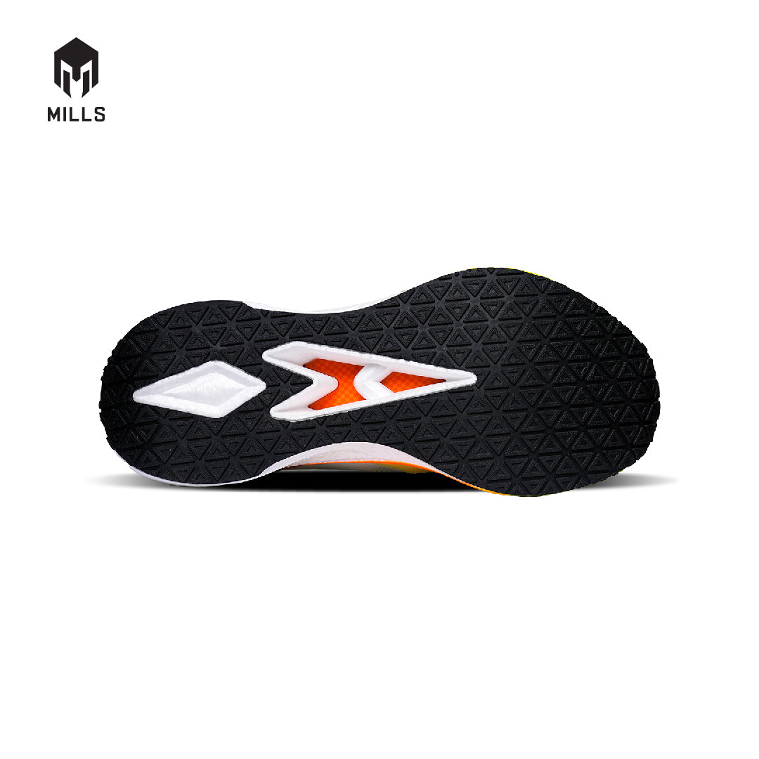 Mills Sepatu Lari Running Shoes Enermax Dynaplate Morph LT Tosca / Orange / White 9104806