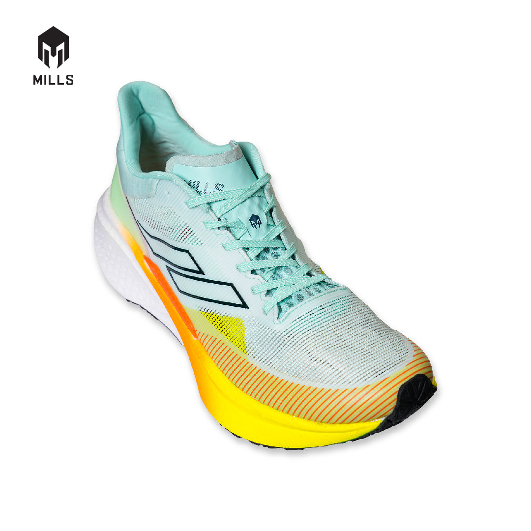 Mills Sepatu Lari Running Shoes Enermax Dynaplate Morph LT Tosca / Orange / White 9104806