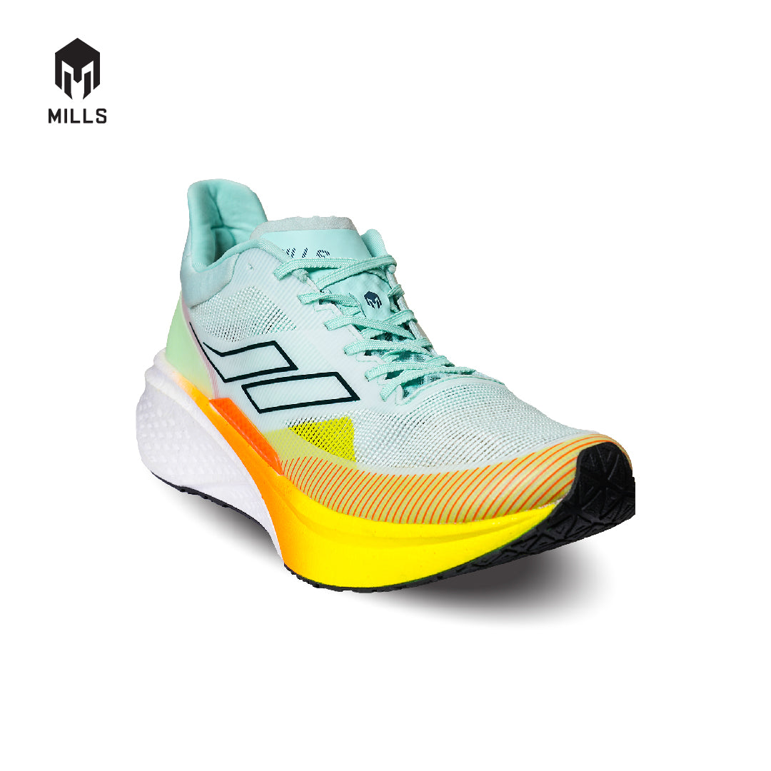 Mills Sepatu Lari Running Shoes Enermax Dynaplate Morph LT Tosca / Orange / White 9104806