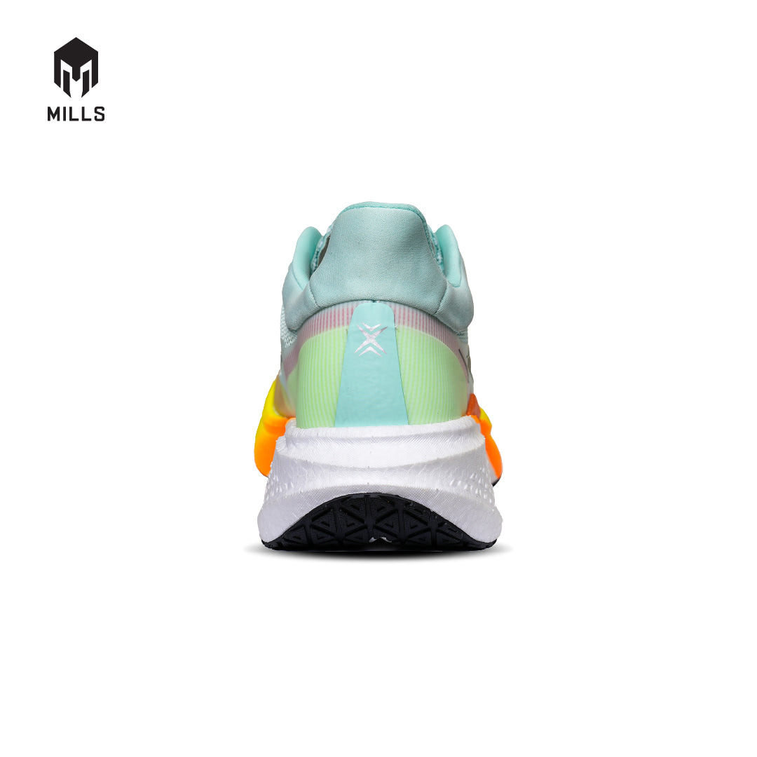 Mills Sepatu Lari Running Shoes Enermax Dynaplate Morph LT Tosca / Orange / White 9104806