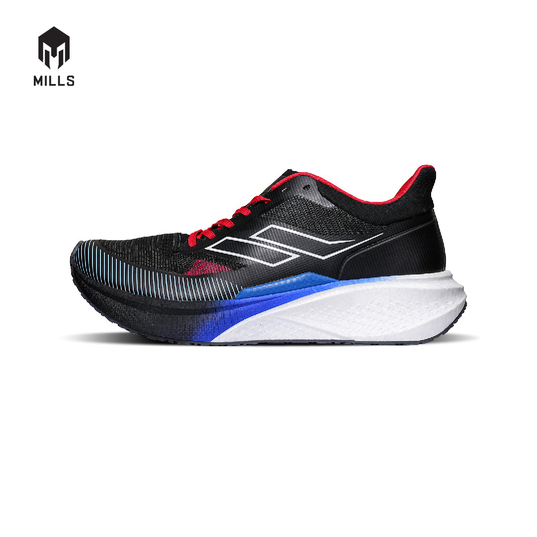 Mills Sepatu Lari Running Shoes Enermax Dynaplate Morph Black / Red / Blue / White 9104801