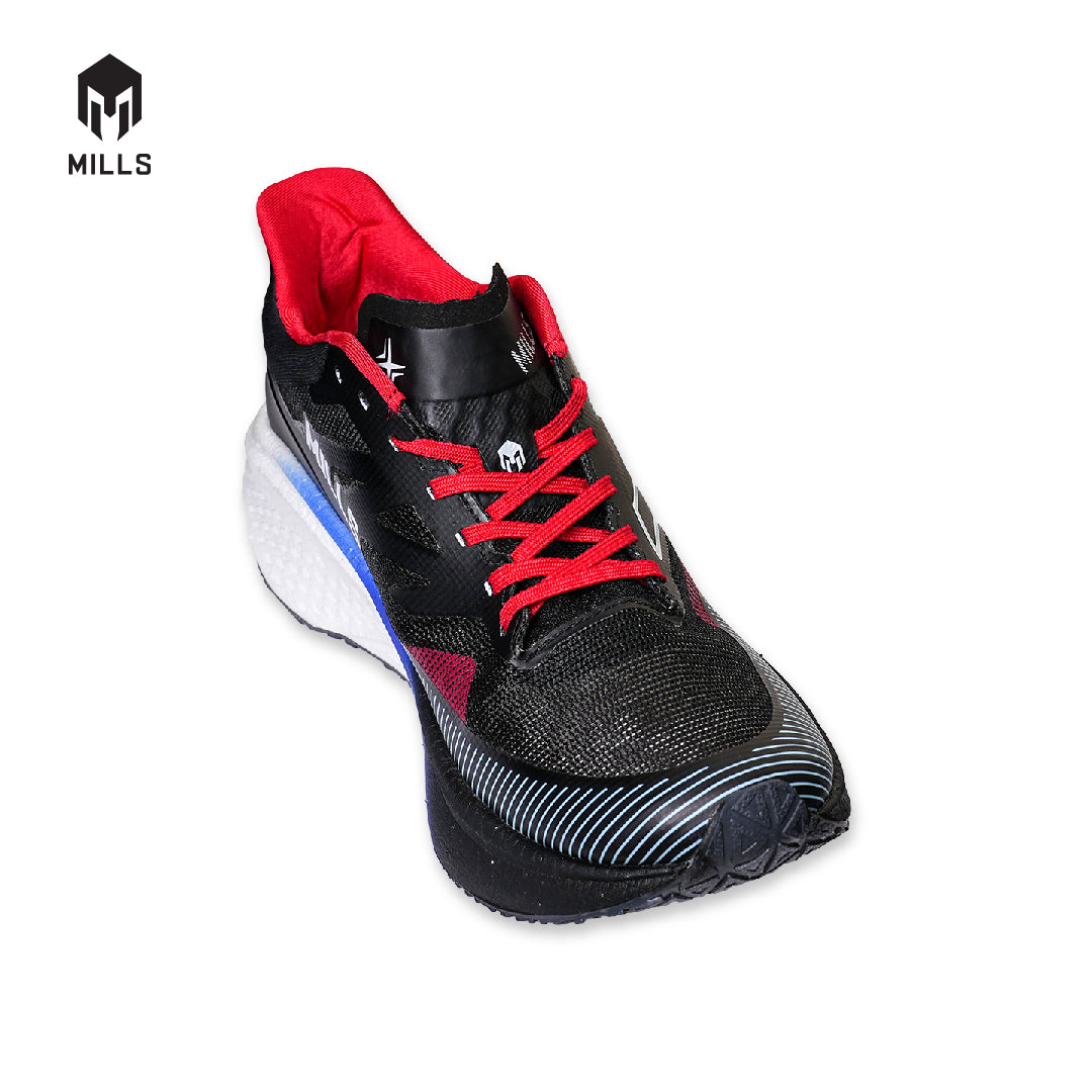 Mills Sepatu Lari Running Shoes Enermax Dynaplate Morph Black / Red / Blue / White 9104801