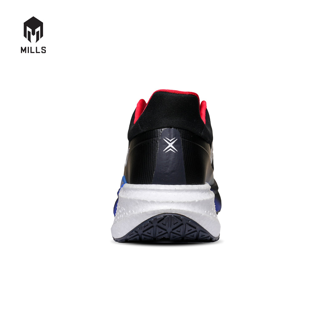 Mills Sepatu Lari Running Shoes Enermax Dynaplate Morph Black / Red / Blue / White 9104801