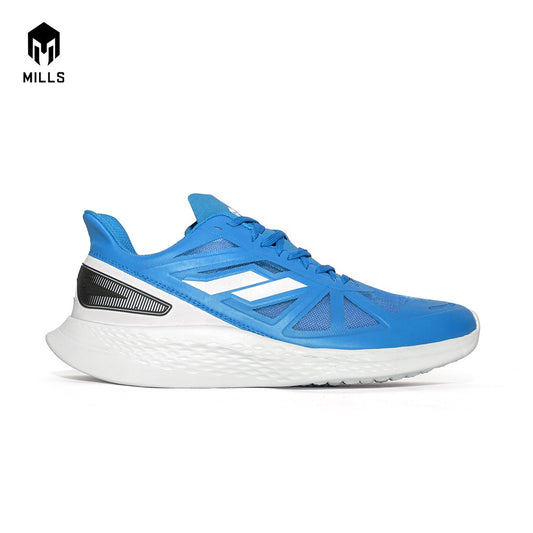 Mills Sepatu Lari Running Shoes Treximo Saga Light Blue/ Off White/ Grey 9100302