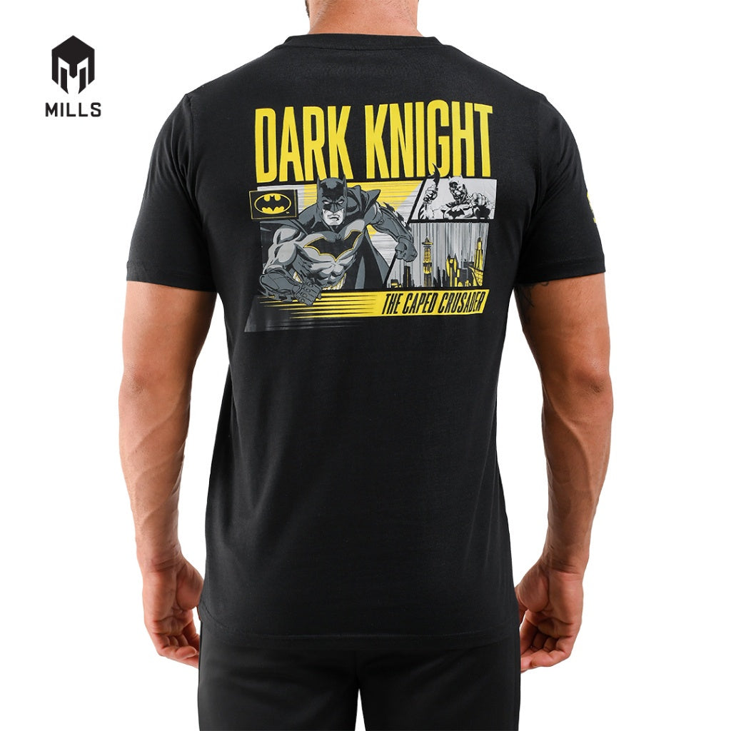 MILLS Batman Cotton T-Shirt 4.0 Black 21021DC