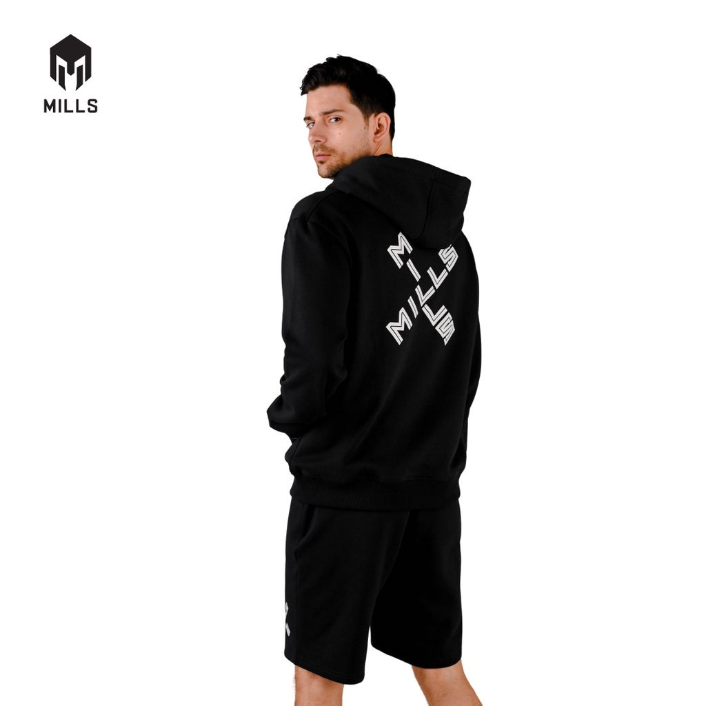 MILLS Jacket Olahraga Cross Hoodie 31004