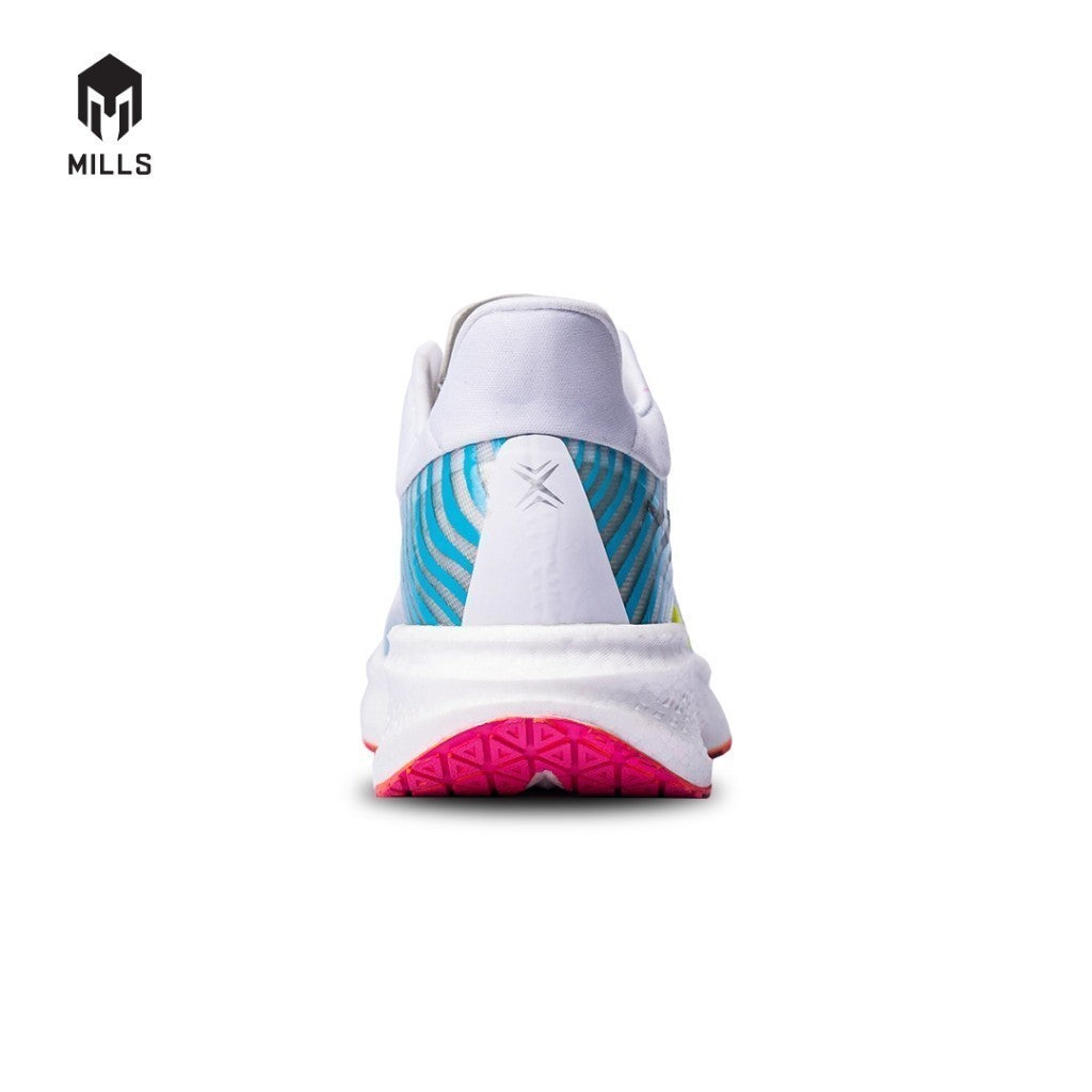 Mills Sepatu Lari Running Shoes Enermax Dynaplate White / LT. Blue / Magenta 9100701