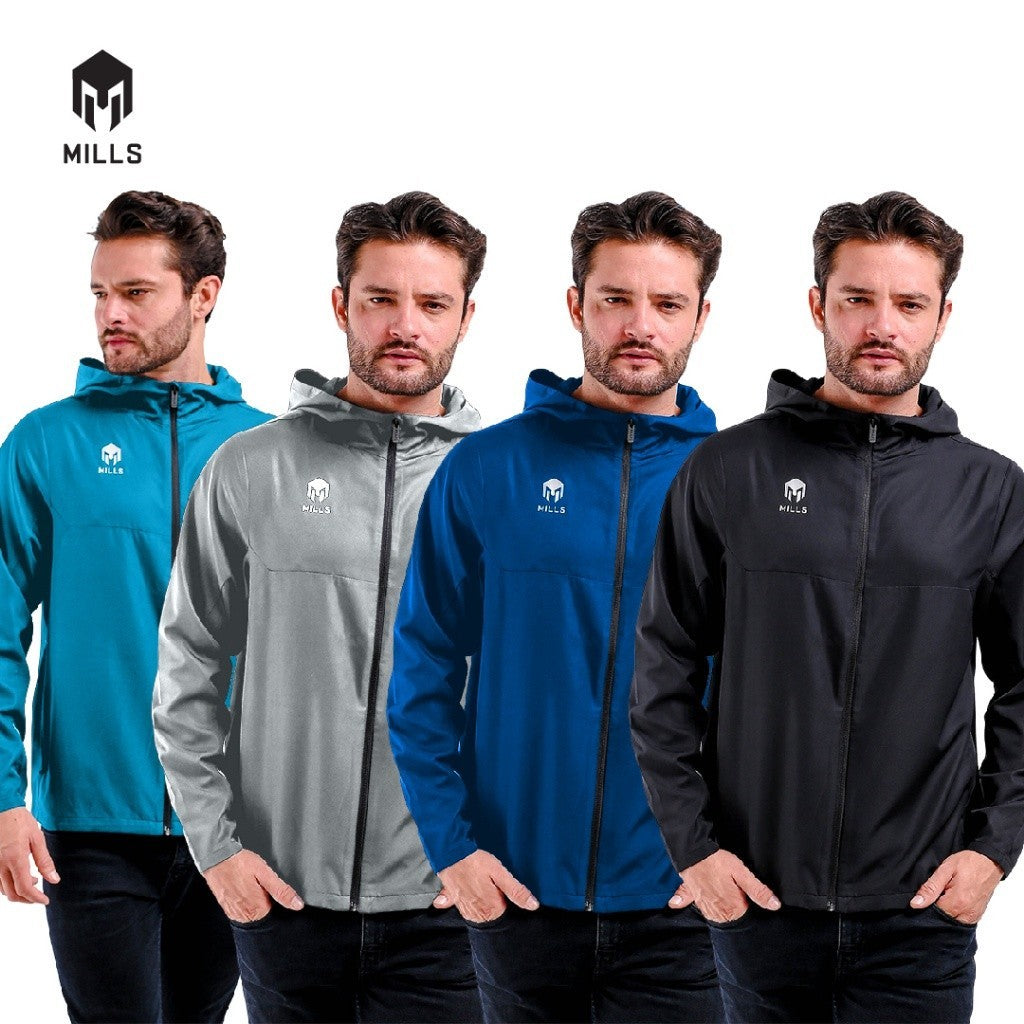 MILLS Jaket Pria Jacket Pizzi Windbreaker Men 15015