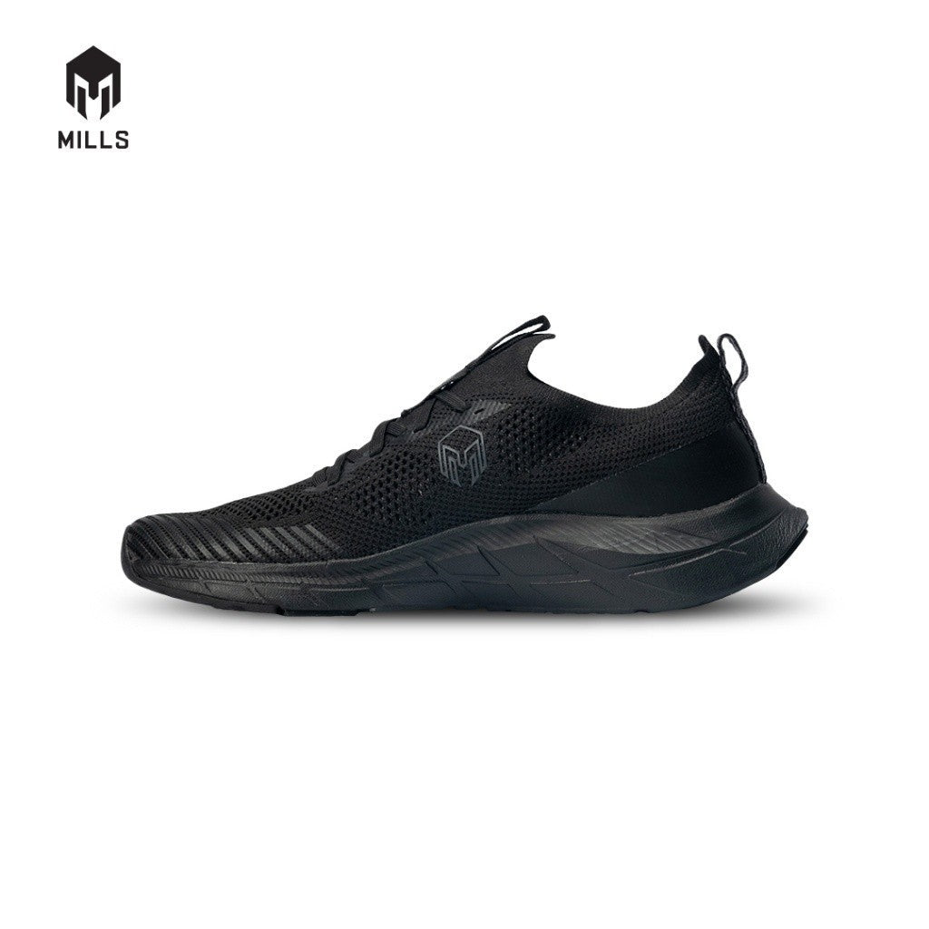 Mills Sepatu Lari Running Shoes Treximo Enerlite Black 9102001