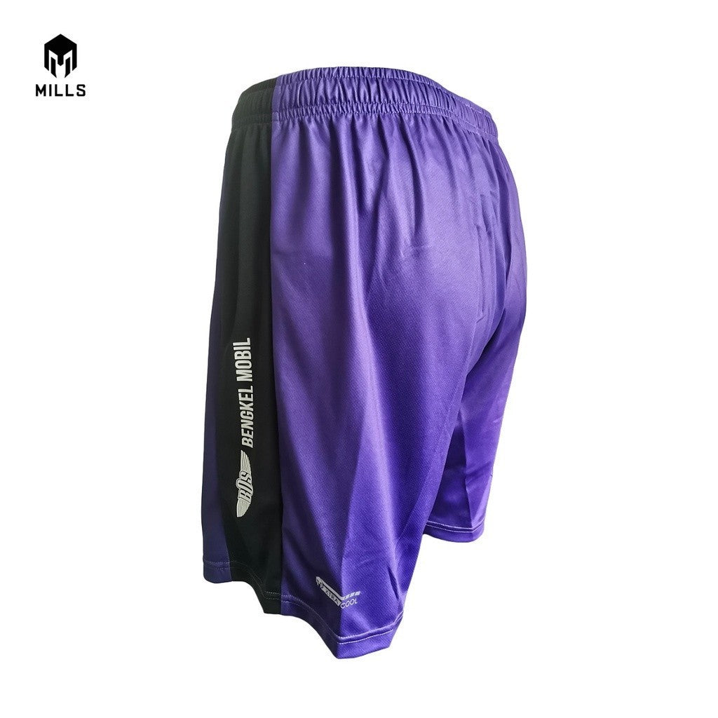 MILLS Celana Olahraga Bali United FC GK Home Short Purple 3087BUFC