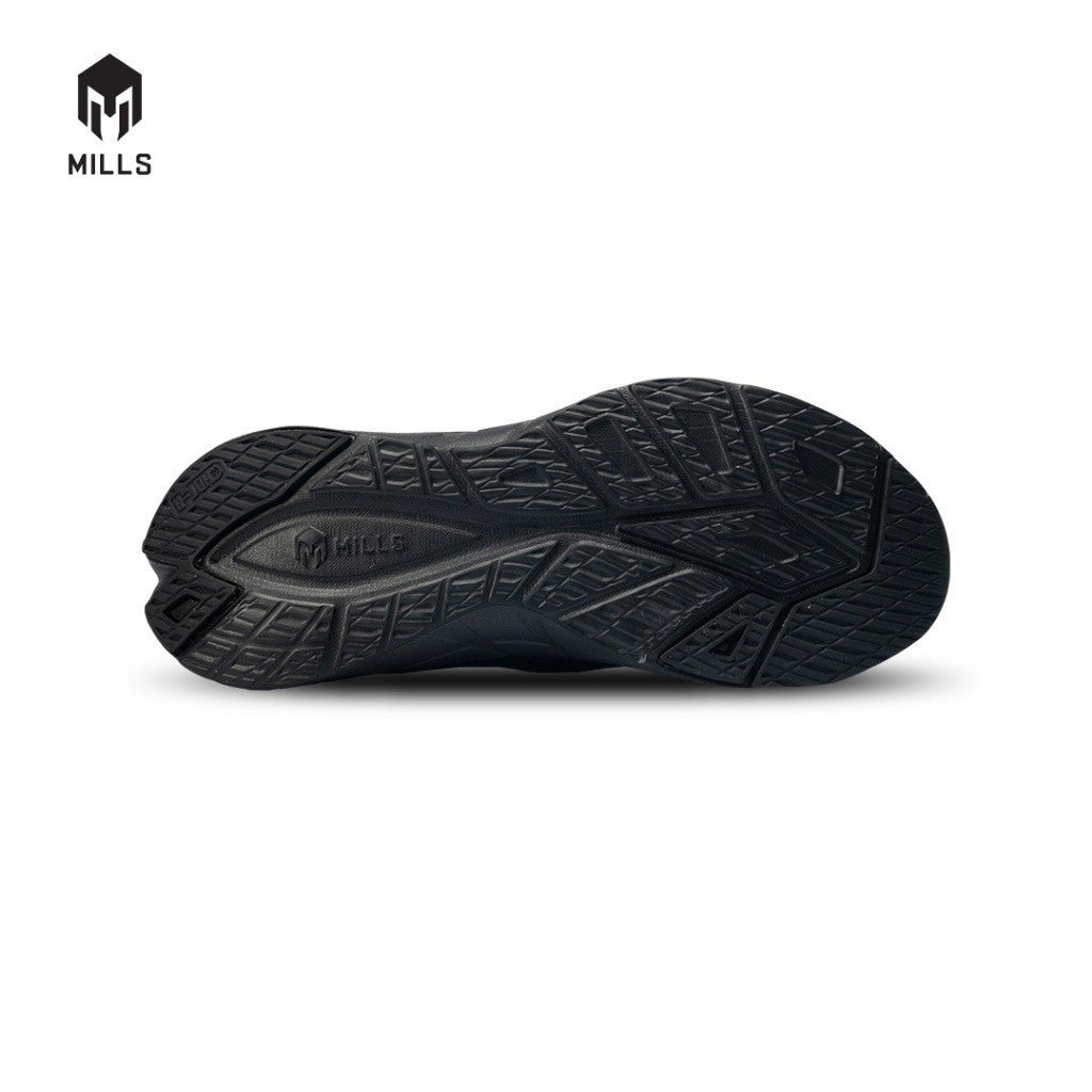 Mills Sepatu Lari Running Shoes Treximo Enerlite Black 9102001