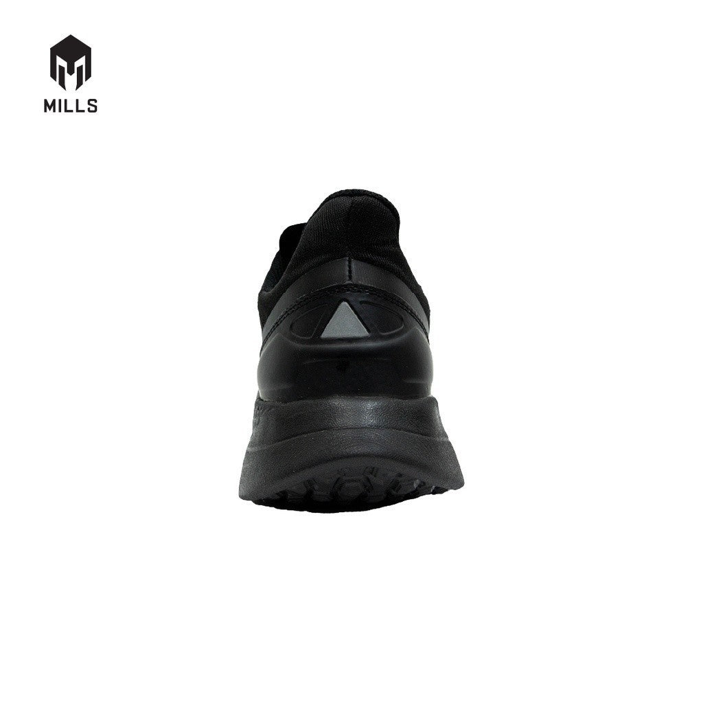Mills Sepatu Lari Running Shoes Treximo Omega Black/Black 9100113