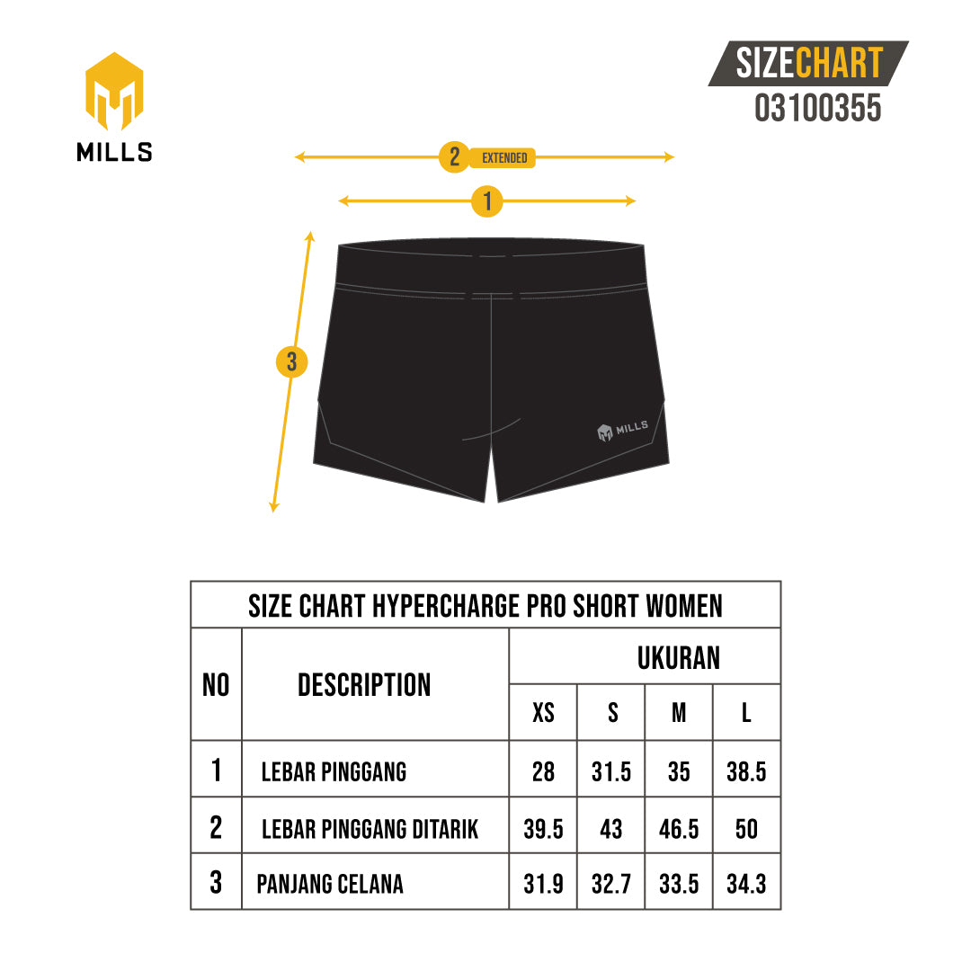 MILLS CELANA RUNNING HYPERCHARGE PRO RUNNING SHORT WOMEN 03100355