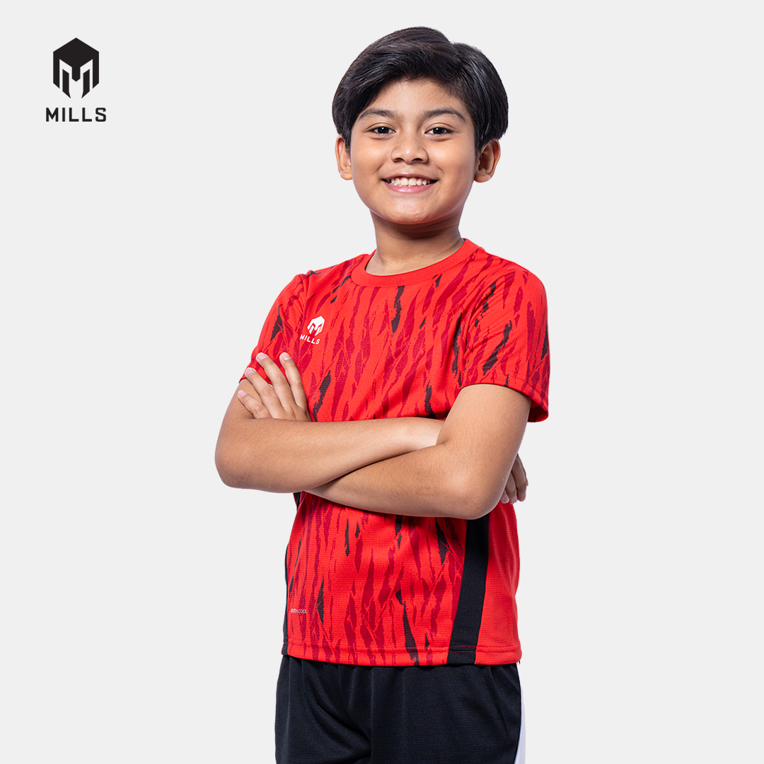 MILLS BAJU OLAHRAGA SEPAKBOLA FUTSAL SOCCER SPYRO FOOTBALL JERSEY KIDS 00100119