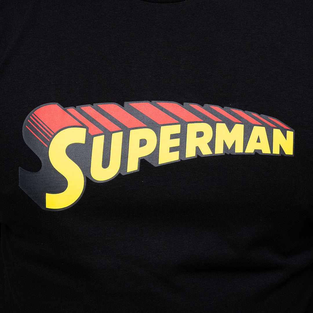 MILLS Superman Cotton T-Shirt 1.0 Black 21030DC