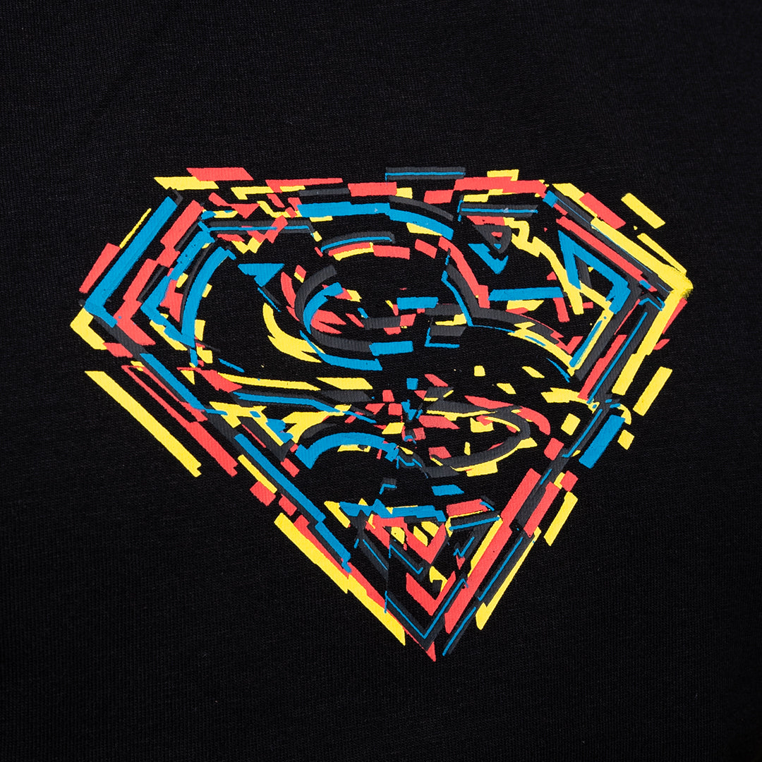 MILLS Superman Cotton T-Shirt 3.0 Black 21032DC