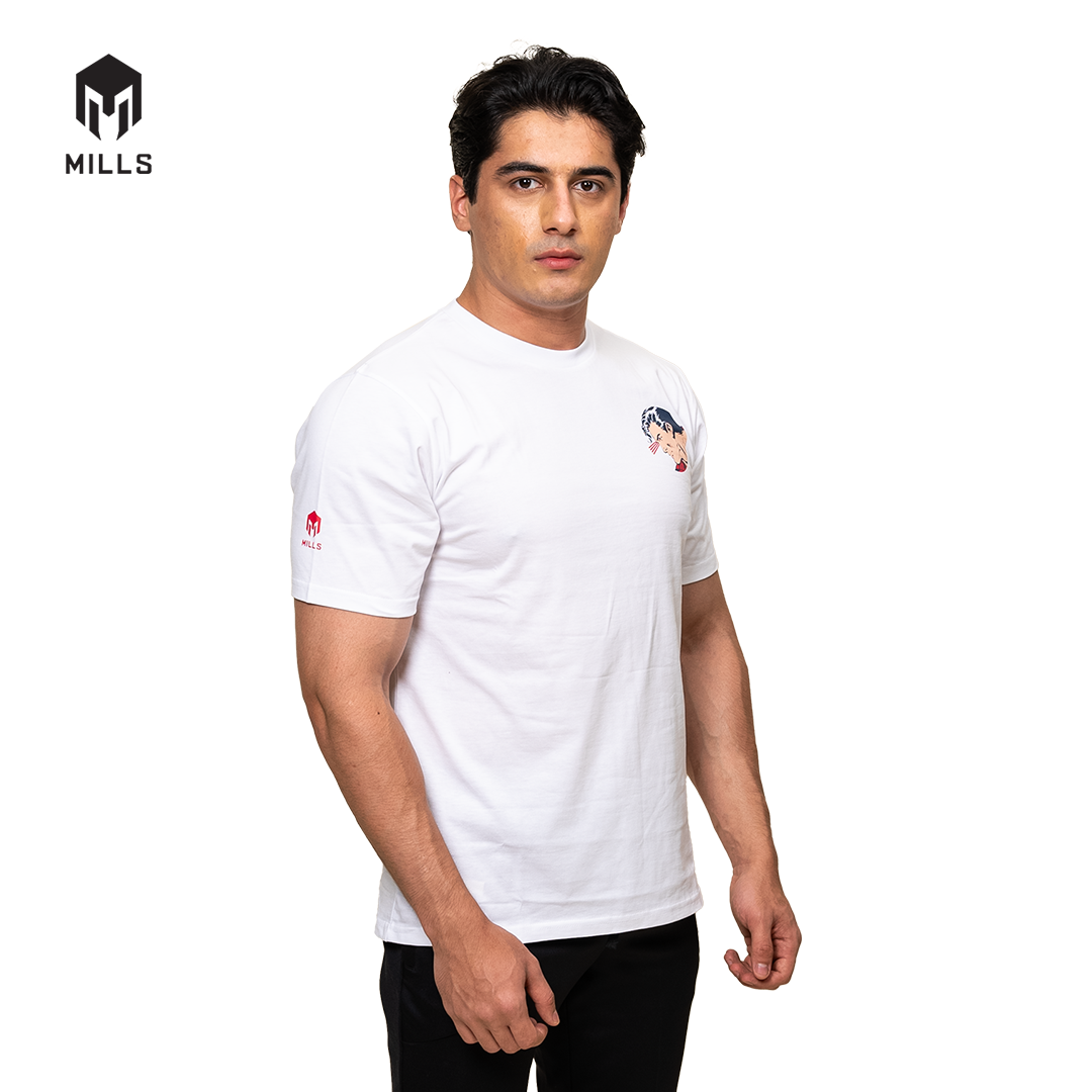 MILLS Superman Cotton T-Shirt 4.0 White 21033DC