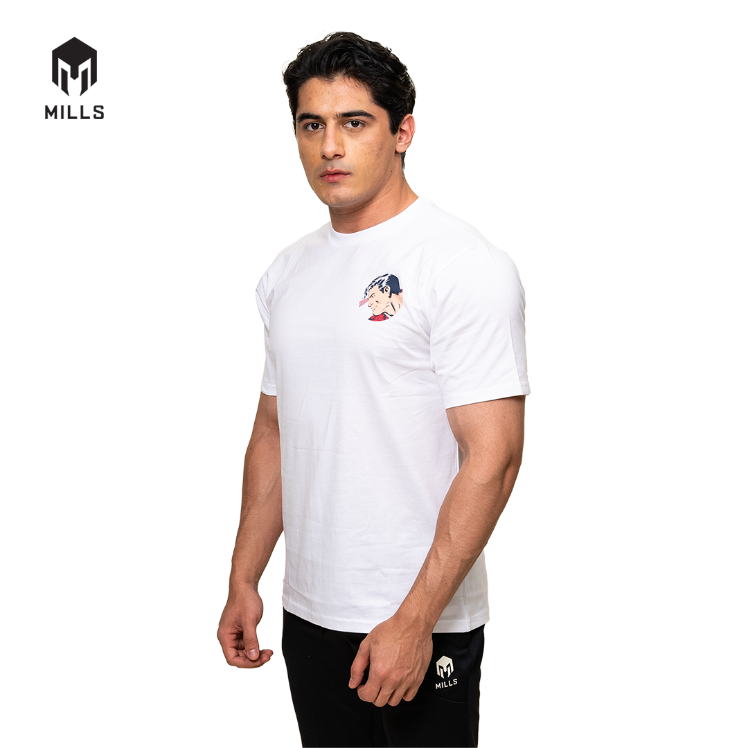 MILLS Superman Cotton T-Shirt 4.0 White 21033DC