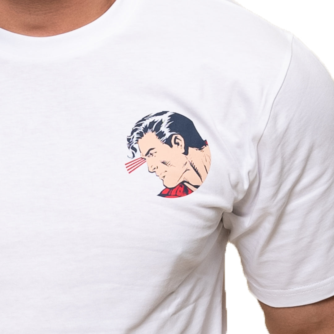 MILLS Superman Cotton T-Shirt 4.0 White 21033DC