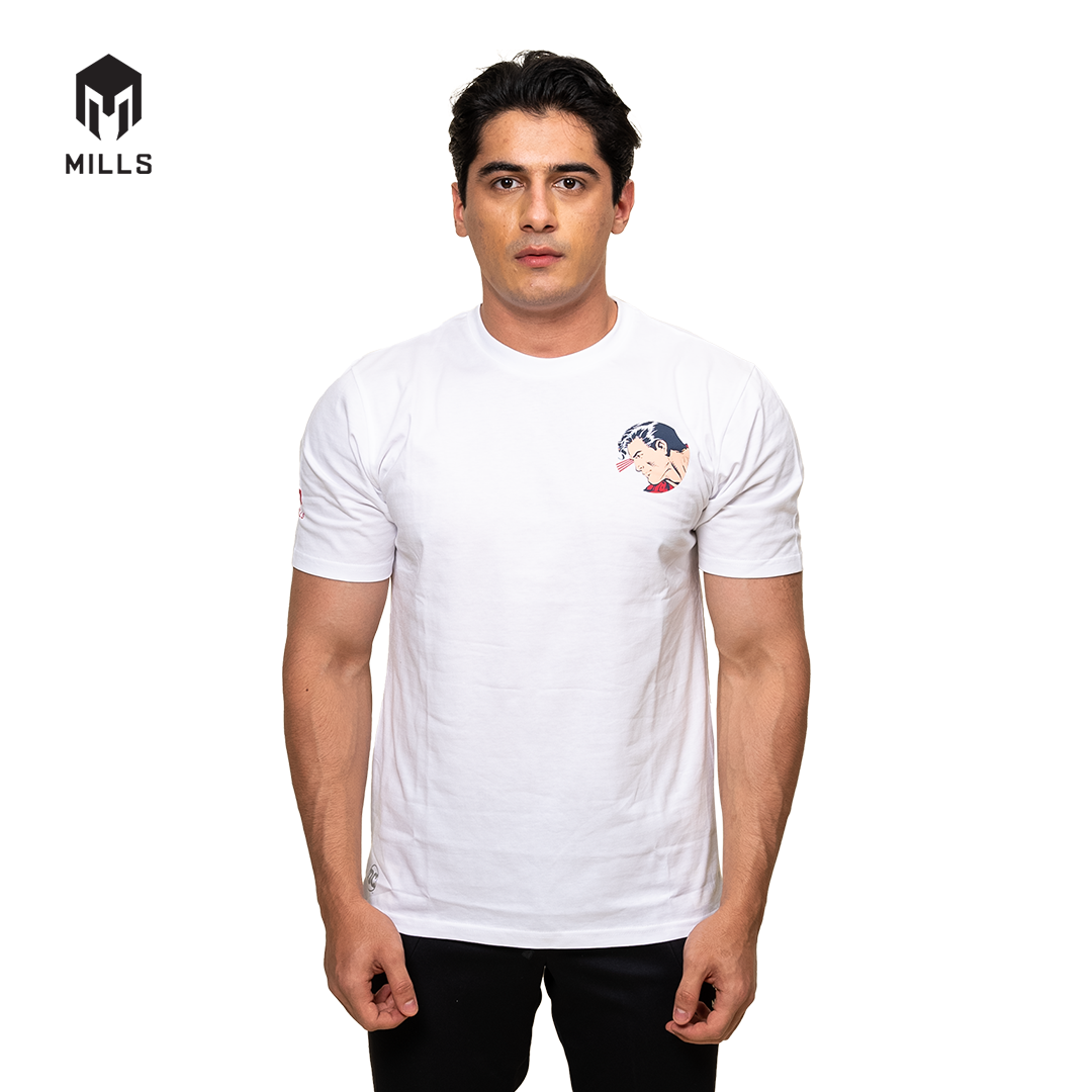 MILLS Superman Cotton T-Shirt 4.0 White 21033DC