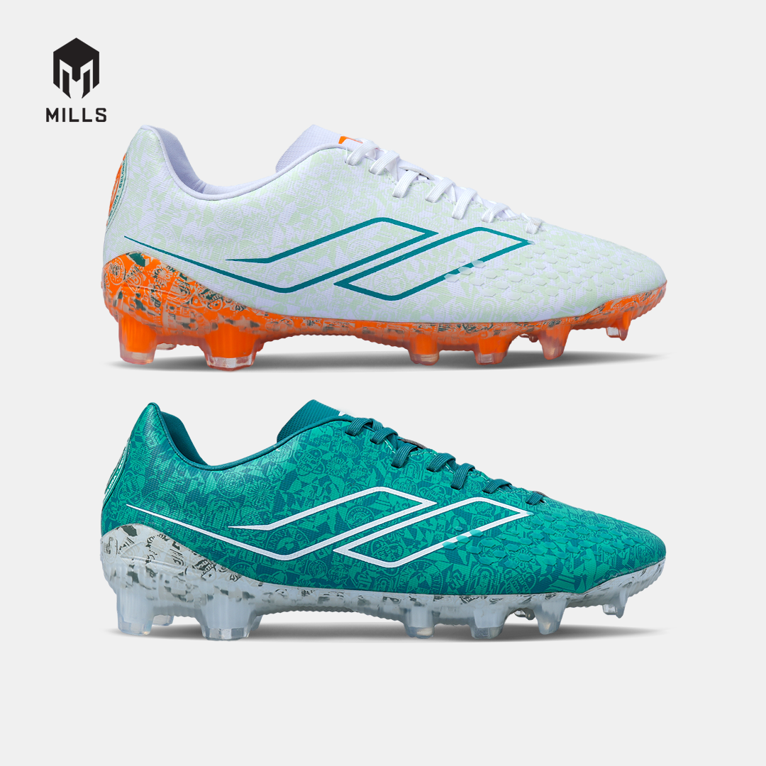 MILLS SEPATU SEPAKBOLA TRITON DEISLER 1.9 SW MATCH FG GREEN/WHITE/MULTICOLOR 9305506