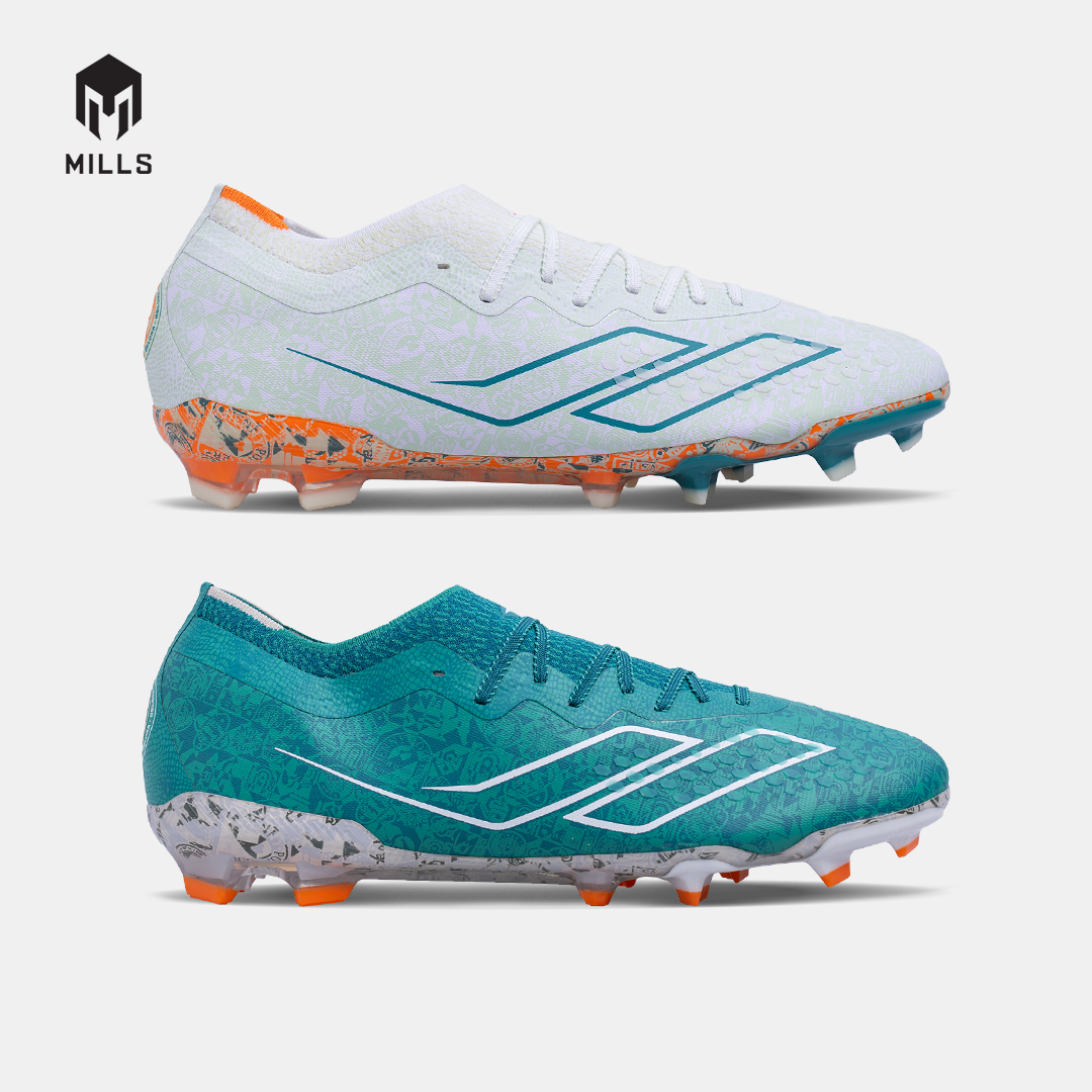 MILLS SEPATU SEPAKBOLA TRITON DEISLER 1.9 SW PRIME FG GREEN/WHITE/MULTICOLOR 9306402