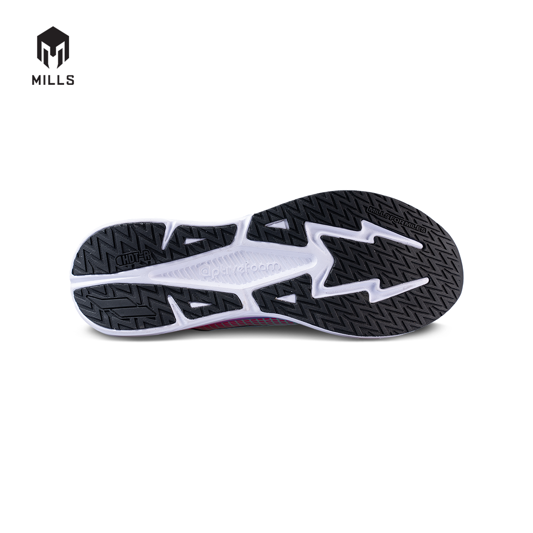 Mills Sepatu Lari Running Shoes Enermax Stream Turquoise / Pink / Blue 9103205