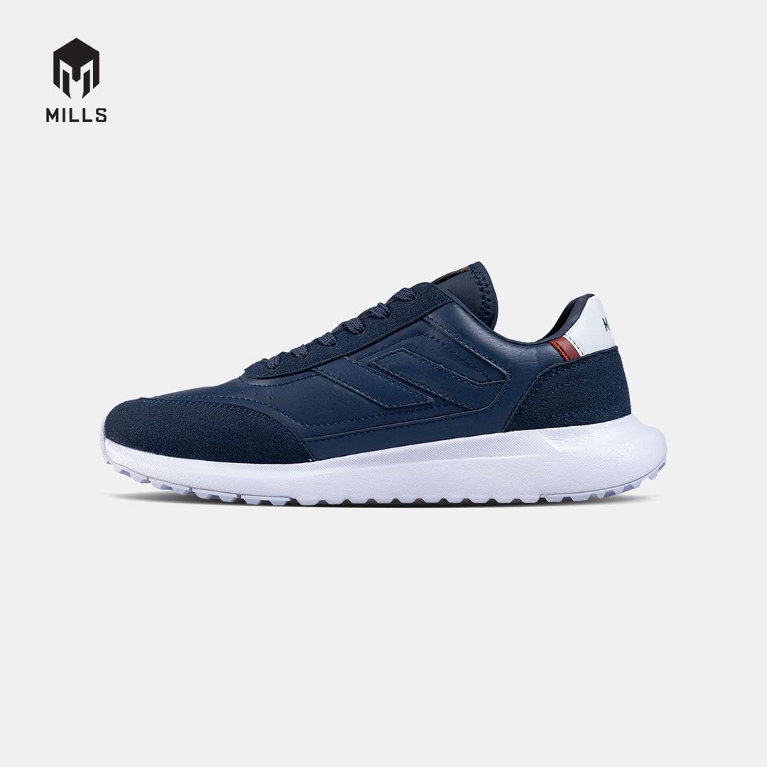 MILLS SEPATU LIFESTYLE ULTRAS CLASICA OG - NAVY/WHITE/MAROON 9702403