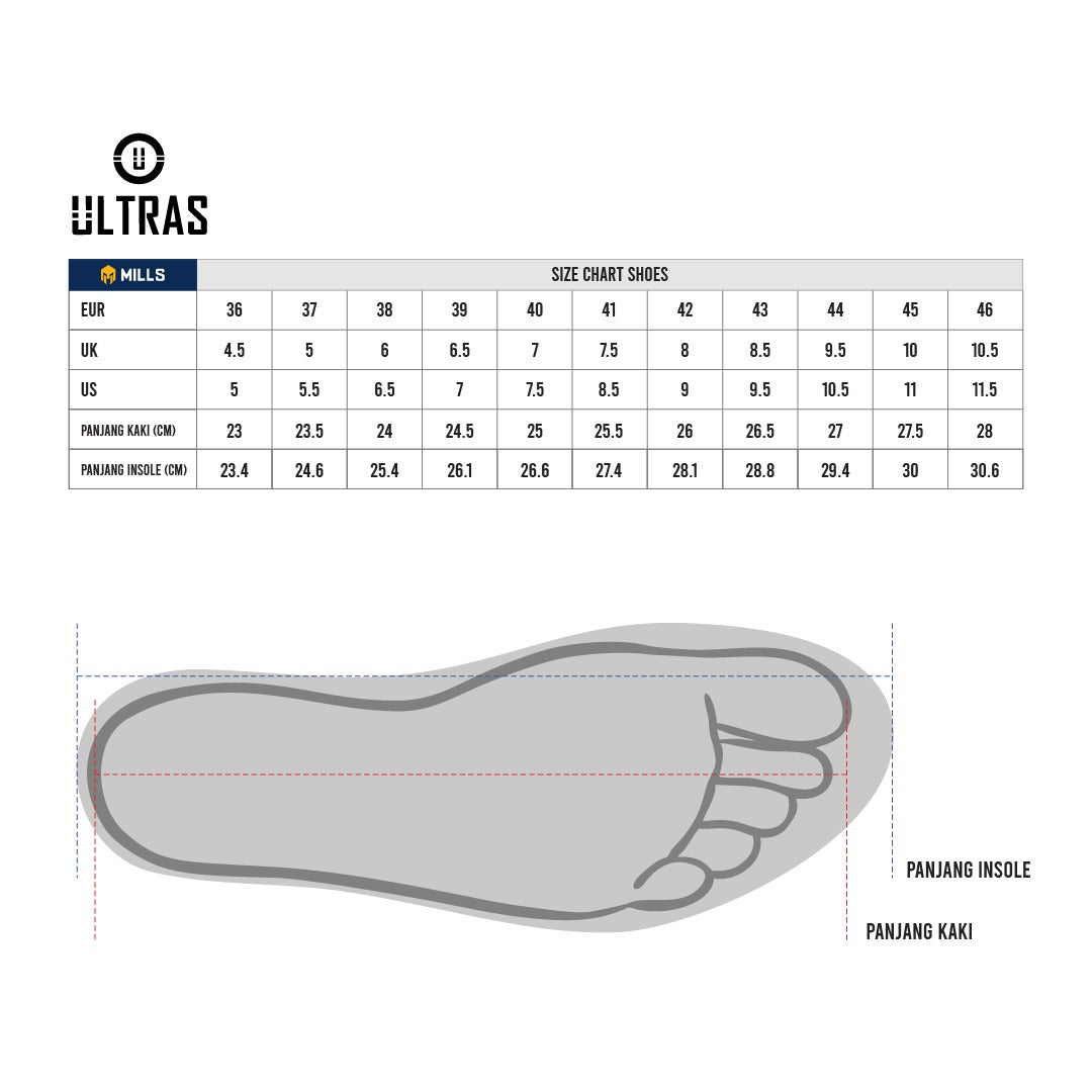 MILLS SEPATU LIFESTYLE TRIPOLI STAR GREY/LT.GREY/NAVY 9701411
