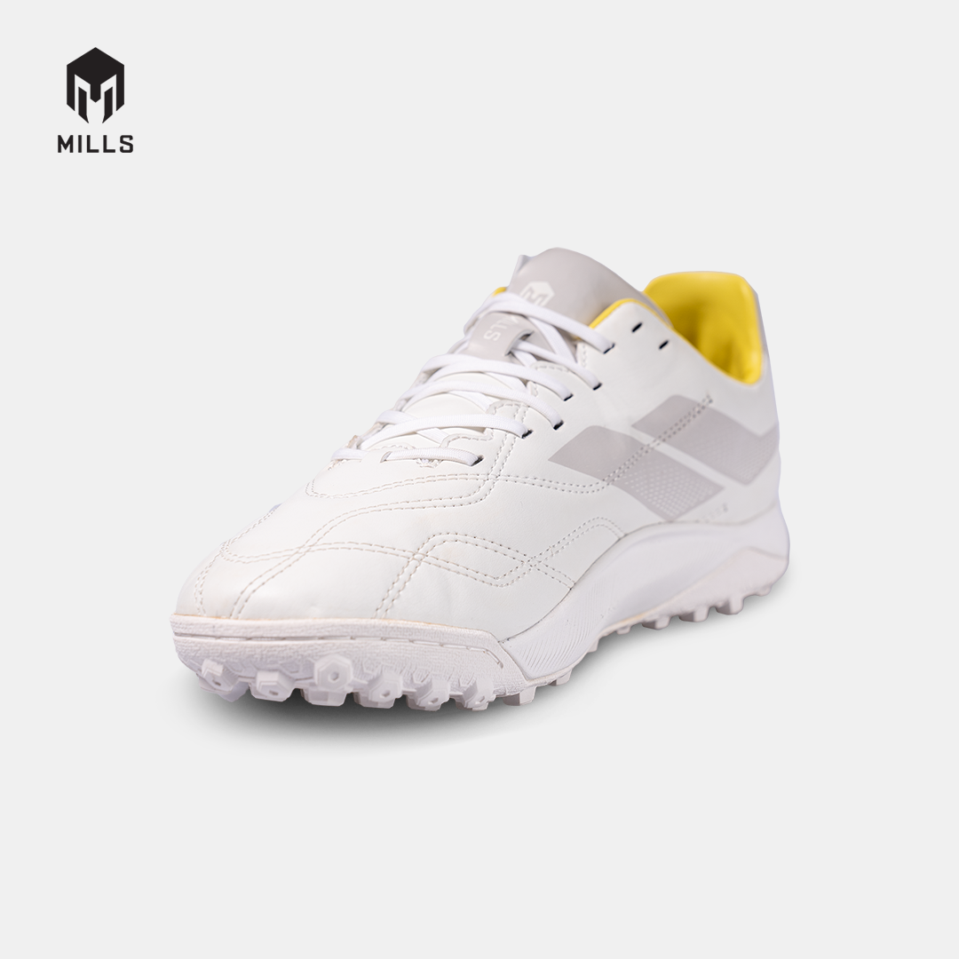 MILLS SEPATU FUTSAL ENZO TURF WHITE/GOLD 9003704