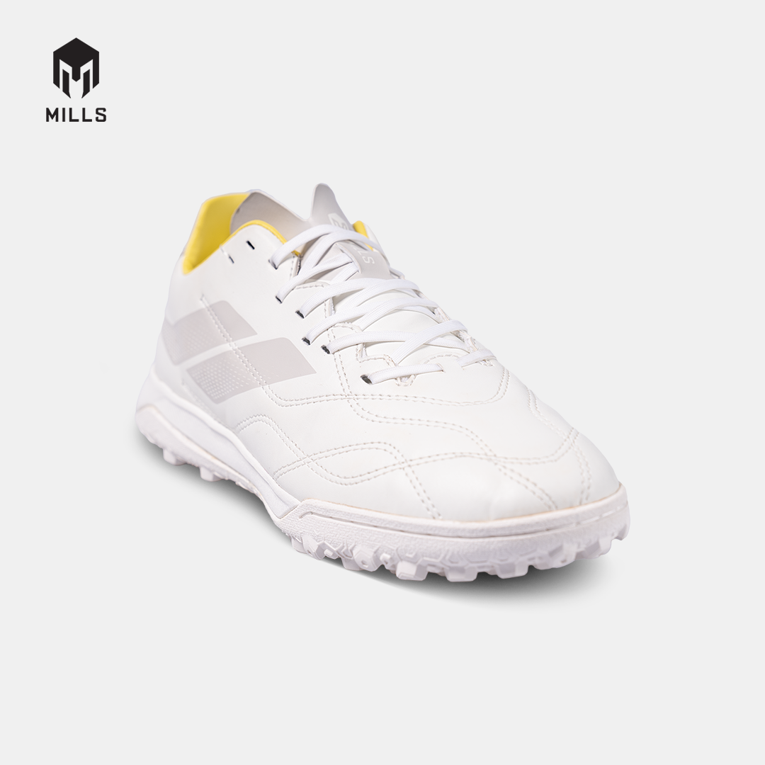 MILLS SEPATU FUTSAL ENZO TURF WHITE/GOLD 9003704