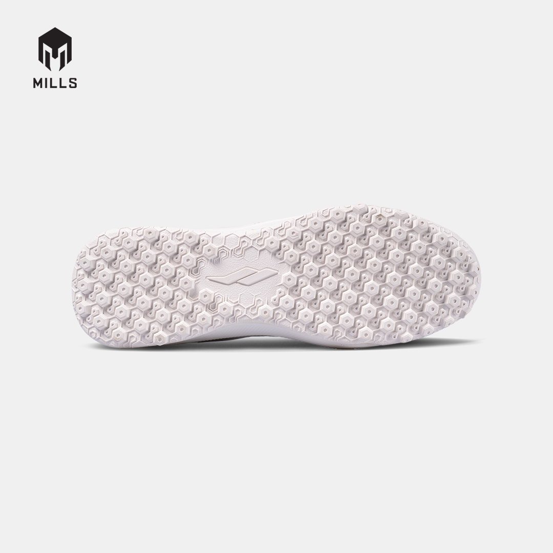 MILLS SEPATU FUTSAL ENZO TURF WHITE/GOLD 9003704