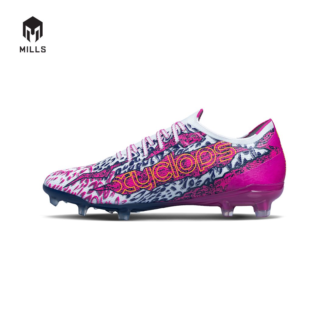 MILLS SEPATU SEPAKBOLA XYCLOPS WILDBLAST RS FG WHITE/NAVY/MAGENTA 9305202